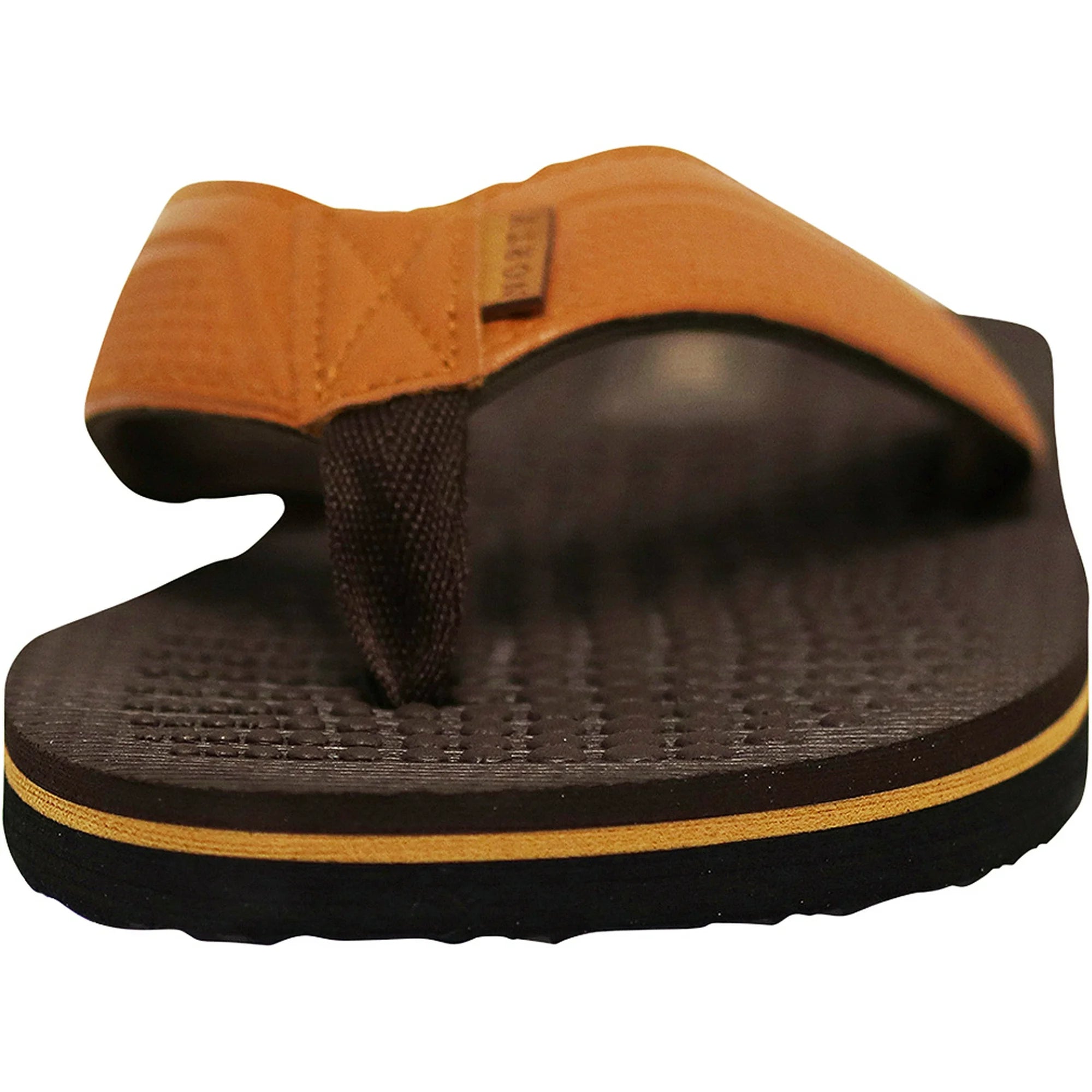 NORTY - Men's Flip Flop Sandal, Brown Tan (11123)